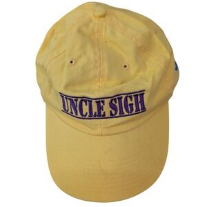 Fasig Tipton Grad Uncle Sigh Yellow Baseball Cap‎ Embroidered Logo Adjustable